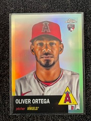2022 Topps Chrome Platinum Anniversary Silver Refractor RC #90 Oliver Ortega